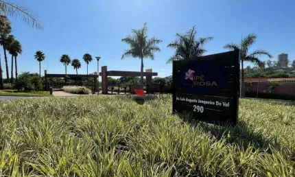 Terreno Alto Padrão com 2019 m² no Condomínio Ipê Rosa, à venda em Ribeirão Preto/SP.