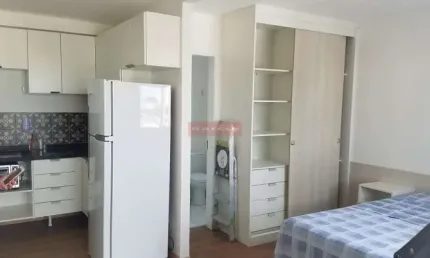 Apto mobiliado 33 m2 , chac. sto antonio , 1 vaga , mobiliado , proximo ao metro