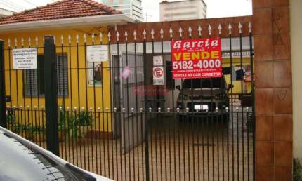 Terreno com casa antiga - 200 m2 (8x25) Chácara Sto.Antonio