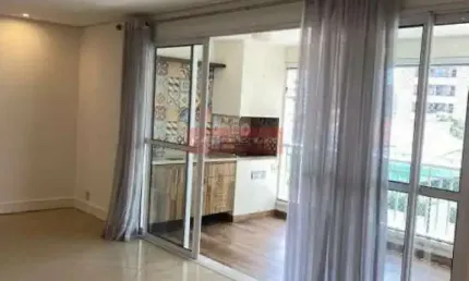 Excelente apto na chácara santo antônio, 143m área útil, 3 dorm, 5 banheiros, 2 vagas, área gourmet.