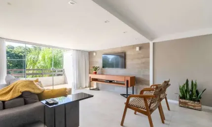 Apartamento à venda no bairro jurerê internacional - florianópolis/sc