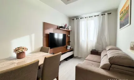 Apartamento com 2 quartos à venda na rua lothario boutin, 220, pinheirinho, curitiba por r$ 359.000
