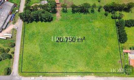 Terreno comercial para alugar na Rua Onofre Holthman, Rio Pequeno, São José dos Pinhais por R$ 41.500