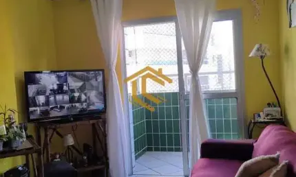 Apartamento com 2 dorms, caiçara, praia grande - r$ 360 mil, cod: 9050