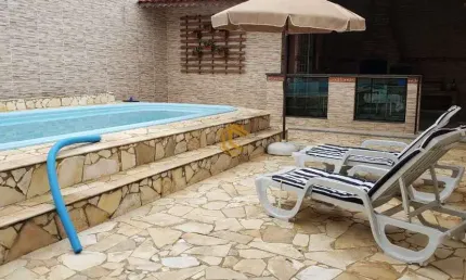 Casa com 3 dorms, Caiçara, Praia Grande - R$ 799 mil, Cod: 9374