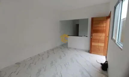 Casa de condomínio com 2 dorms, maracanã, praia grande - r$ 385 mil, cod: 9691