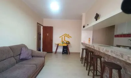 Apartamento com 1 dorm, caiçara, praia grande - r$ 220 mil, cod: 9833