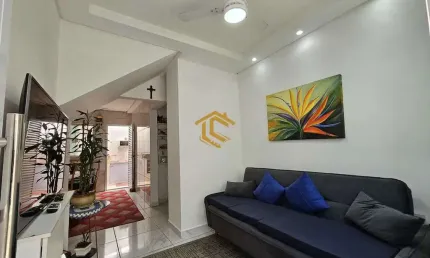Casa de Condomínio com 2 dorms, Caiçara, Praia Grande - R$ 320 mil, Cod: 10116