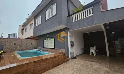 Casa com 2 dorms, ocian, praia grande - r$ 960 mil, cod: 10237