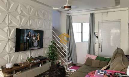 Casa de Condomínio com 2 quartos, Maracanã, Praia Grande - R$ 330 mil, Cod: 10285