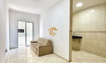 Apartamento com 1 quarto, maracanã, praia grande - r$ 270 mil, cod: 10262