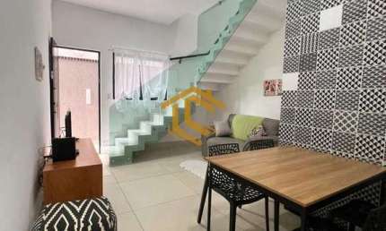 Casa com 2 quartos, Maracanã, Praia Grande - R$ 340 mil, Cod: 10315
