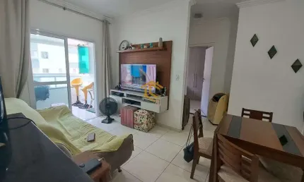 Apartamento com 1 quarto, caiçara, praia grande - r$ 350 mil, cod: 10407