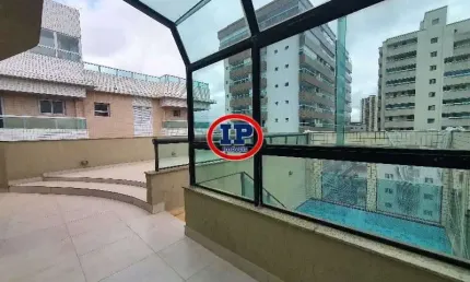 Cobertura com 4 dorms, Caiçara, Praia Grande - R$ 735 mil, Cod: 7835