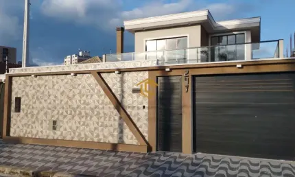 Sobrado com 4 dorms, flórida, praia grande - r$ 1.4 mi, cod: 8488