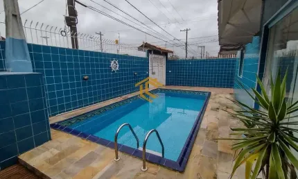Sobrado com 3 dorms, maracanã, praia grande - r$ 550 mil, cod: 8522