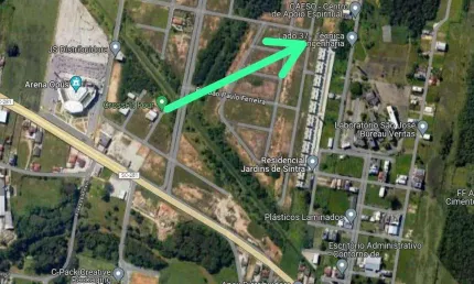 Terreno à venda na Avenida Celso Joaquim da Silva, 400, Sertão do Maruim, São José