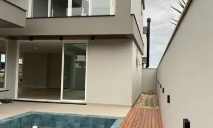 Casa em condomínio para venda em palhoça, pedra branca, 3 dormitórios, 3 suítes, 3 banheiros, 2 vagas
