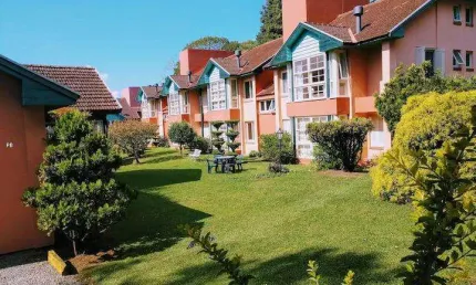 Apartamento para Venda em Gramado, Lago Negro, 2 dormitórios, 1 suíte, 2 banheiros, 1 vaga