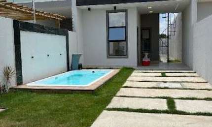 Casa com 3 dormitórios à venda, 87 m² por R$ 330.000,00 - Pavuna - Pacatuba/CE