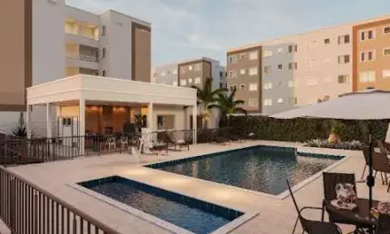 Apartamento com 2 dormitórios à venda, 41 m² por R$ 216.314,00 - Centro - Eusébio/CE