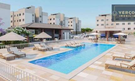 Apartamento com 2 dormitórios à venda, 41 m² por R$ 197.000,00 - Centro - Caucaia/CE