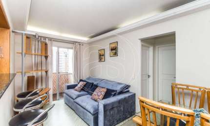 Apartamento com 1 quarto para alugar na Avenida Jurucê, 70, Moema, São Paulo