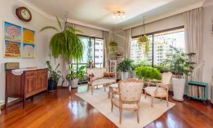 Apartamento com 4 quartos à venda na Avenida Jandira, 891, Moema, São Paulo