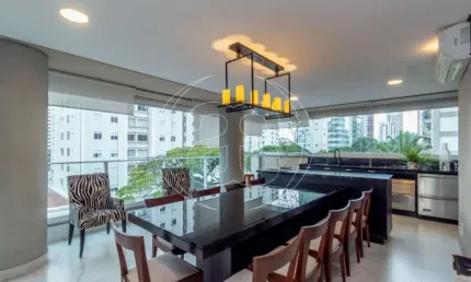 Apartamento venda, moema, 278 m, novo, terraço gourmet