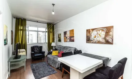 Apartamento á venda em Moema Pássaros com 1 vaga de garagem