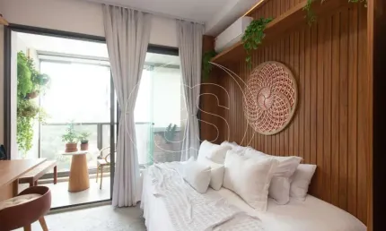 Apartamento com 1 quarto à venda na Alameda dos Arapanés, 195, Moema, São Paulo