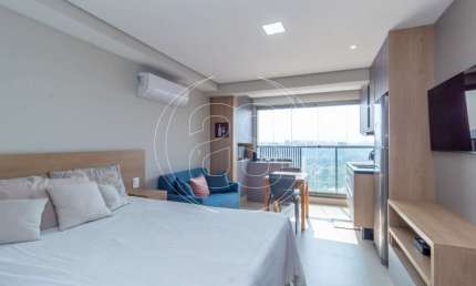 Apartamento com 1 quarto para alugar na Avenida Vereador José Diniz, 341, Alto da Boa Vista, São Paulo