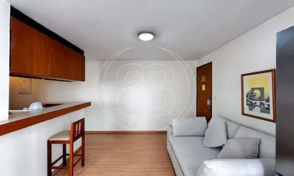 Flat com 1 quarto à venda na Rua Vieira de Morais, 300, Campo Belo, São Paulo