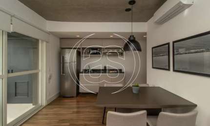 Apartamento com 1 quarto à venda na Rua Jean Peltier, 311, Cidade Monções, São Paulo