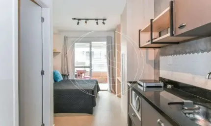 Apartamento com 1 quarto à venda na Rua Dona Maria Carolina, 601, Jardim Paulistano, São Paulo