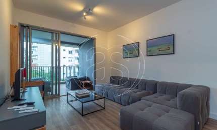 APARTAMENTO NOVO SEMI MOBILIADO NO CORAÇÃO DE MOEMA!