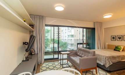 Apartamento com 1 quarto à venda na Alameda dos Jurupis, 813, Moema, São Paulo