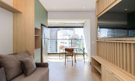 Apartamento com 1 quarto para alugar na Avenida Açocê, 50, Moema, São Paulo