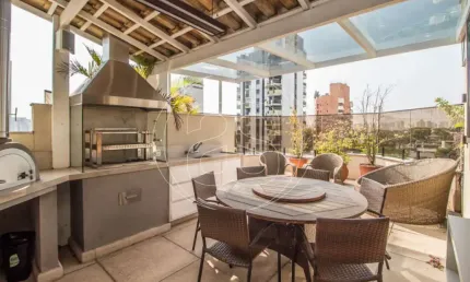 Apartamento com 3 quartos à venda na Avenida Chibarás, 802, Moema, São Paulo