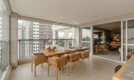 Apto em moema, 306m² 4 suítes 5 vagas -vista magnífica!!