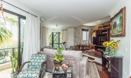 Apartamento com 4 quartos à venda na Avenida Aratãs, 285, Moema, São Paulo