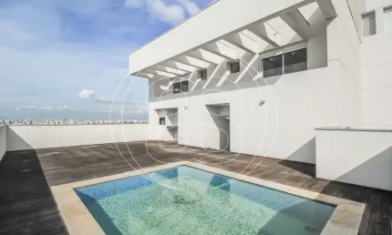 Cobertura para venda, campo belo, nova, 820 m úteis, 9 vagas, vista maravilhosa!