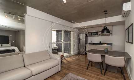 Apartamento com 1 quarto para alugar na Rua Jean Peltier, 311, Cidade Monções, São Paulo