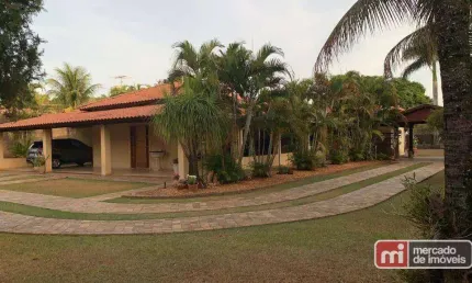 Chácara com 3 dormitórios à venda, 300 m² por R$ 1.300.000,00 - Condominio Estância Beira Rio - Ribeirão Preto/SP