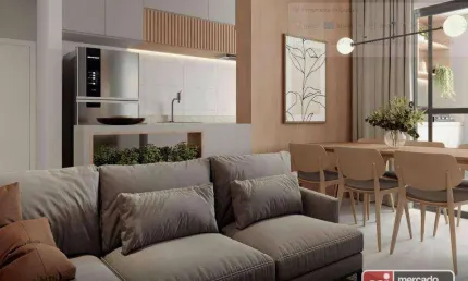 Apartamento com 2 dormitórios à venda, 65 m² por R$ 522.428,00 - Jardim Botânico - Ribeirão Preto/SP