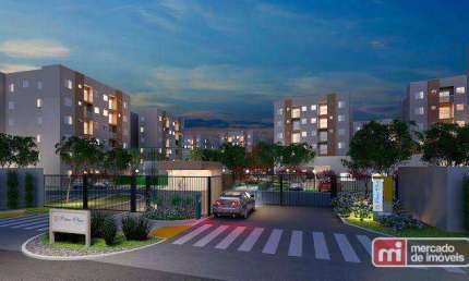 Apartamento com 2 dormitórios à venda, 48 m² por R$ 236.000,00 - Reserva real - Ribeirão Preto/SP