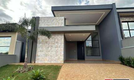 Casa com 3 dormitórios à venda, 150 m² por R$ 1.290.000 - Condomínio Genova - Ribeirão Preto/SP