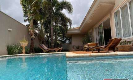 Casa com 4 dormitórios à venda, 443 m² por R$ 3.190.000,00 - Distrito de Bonfim Paulista - Ribeirão Preto/SP