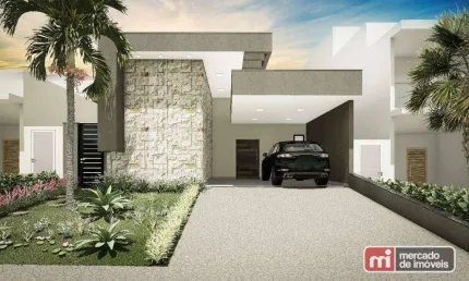 Casa com 3 dormitórios à venda, 153 m² por R$ 1.040.000,00 - Condomínio Villa Romana I - Ribeirão Preto/SP