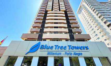 Flat com 1 quarto à venda na Avenida Borges de Medeiros, 3120, Praia de Belas, Porto Alegre, 38 m2 por R$ 360.000